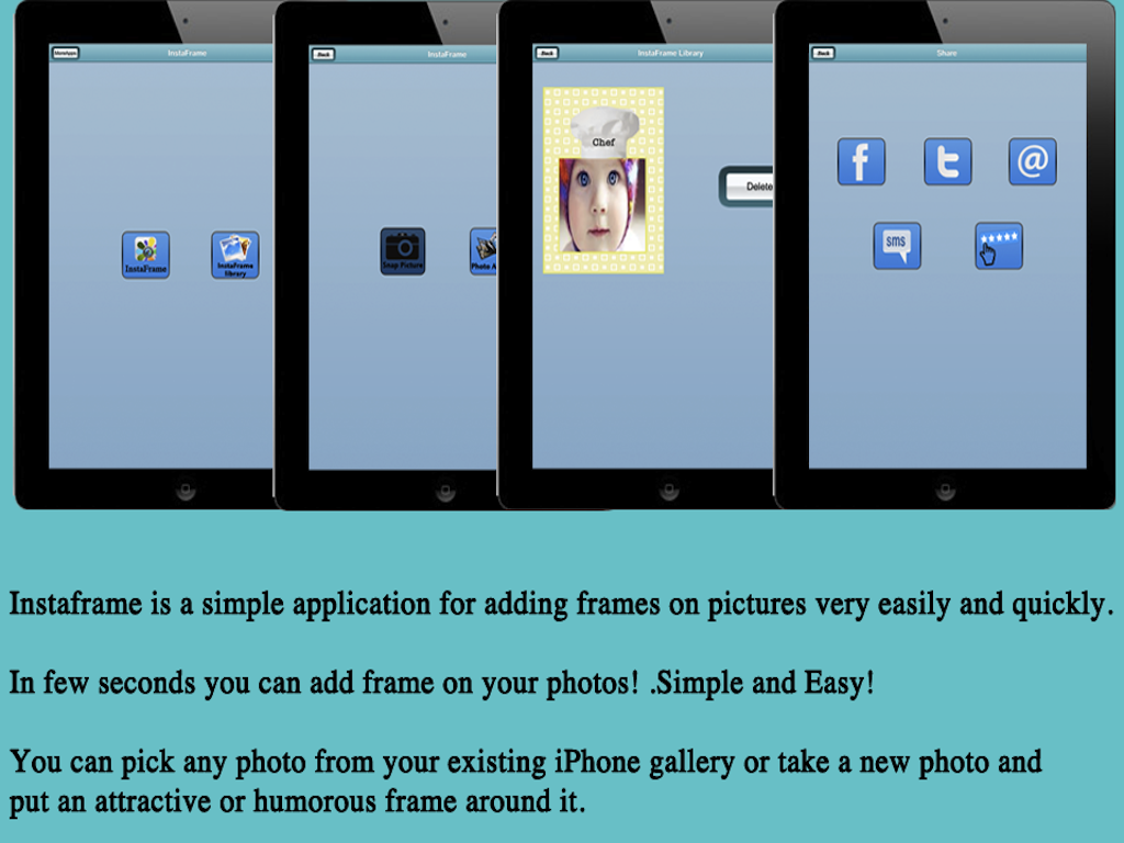 Quick Photo Frame Amazing Frames for your Photo iPhone iPod iPad